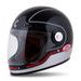 FULL FACE HELMET CASSIDA FIBRE JAWA SPORT BLACK/ SILVER/ RED XL