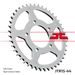 VERIŽNI SET EK - SREBRNA CHAIN 525 SRX, X-RING (X, NX, QX, XS), CHK FRONT SPROCKET JT, CHK REAR SPROCKET JT ZA BENELLI BN 302 2018-2021