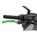 BRAKE LEVER WITHOUT ADAPTER PUIG 4.0 4110VT POKLOPNA (FOLDABLE) GREEN/ORANGE