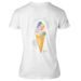WOMEN'S T-SHIRT GMS GELATO COLLECTION ZG98002 WHITE-PISTACCIO DXL