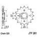 SPREDNJI VERIŽNIK JT JTF 281-15 15T, 520