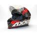 FULL FACE HELMET AXXIS EAGLE SV DIAGON D1 GLOSS RED S