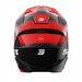 HELMET SHOT FURIOUS KID STREAM A04-21OC-BK2 RED GLOSSY YL