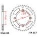 ALUMINIJASTI ZADNJI VERIŽNIK (ZOBNIK) JT JTA 217-50 50T, 428