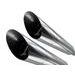 DUAL SLIP-ON EXHAUST GPR SHASH HD.1.SL POLISHED STAINLESS STEEL