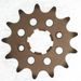 VERIŽNI SET EK - SREBRNA CHAIN 520 H, NON-SEALED, CHK FRONT SPROCKET SUPERSPROX, CHK REAR SPROCKET SUPERSPROX ZA YAMAHA XV 125 VIRAGO 1997-2001