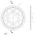ZADNJI VERIŽNIK (ZOBNIK) SUPERSPROX RFE-1489:40-BLK ČRNA 40T, 525