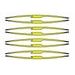 RIM STRIP PUIG 21833G YELLOW SET OF 8 RIM STRIPS