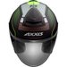 JET HELMET AXXIS MIRAGE SV ABS VILLAGE B3 MATT FLUOR YELLOW XXL