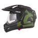 MOTOCROSS HELMET CASSIDA TOUR 2.0 CREW BLACK MATT/ARMY GREEN 2XL