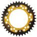 VERIŽNI SET EK - ZLAT CHAIN 525 ZVX, X-RING (X, NX, QX, XS), CHK FRONT SPROCKET JT CHK RUBBER CUSHIONED, CHK REAR SPROCKET SUPERSPROX STEALTH ZA TRIUMPH BONNEVILLE BOBBER 1200 2018-2023
