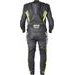 2PCS LEATHER SUIT GMS GR-1 ZG70000 BLACK-YELLOW-WHITE 54H