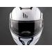 PREKLOPNA ČELADA MT HELMETS ATOM 2 SV BAST A6 MATT WHITE L