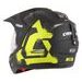 MOTOCROSS HELMET CASSIDA TOUR 2.0 CREW BLACK MATT/YELLOW FLUO XS