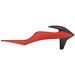 RADIATOR SCOOPS POLISPORT 8422100007 (PAR) BLACK/ORANGE FLO
