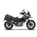 KOMPLET STRANSKIH ALUMINIJASTIH KOVČKOV Z NOSILCI 47L SHAD TERRA BLACK SHAD SUZUKI DL 650 V-STROM