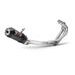 FULL EXHAUST SYSTEM 3X1 MIVV OVAL Y.054.L3C CARBON / CARBON CAP