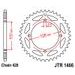 VERIŽNI SET D.I.D CHAIN - SREBRNA CHAIN 428 D, NON-SEALED, CHK FRONT SPROCKET SUPERSPROX, CHK REAR SPROCKET JT ZA KAWASAKI KLX 125 (2010<) 2010-2015