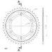 VERIŽNI SET D.I.D CHAIN - SREBRNA CHAIN 520 VX, X-RING (X, NX, QX, XS), CHK FRONT SPROCKET SUPERSPROX, CHK REAR SPROCKET SUPERSPROX ZA SUZUKI DR 350 SE 1997-1998