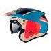 TRIAL HELMET MT HELMETS DISTRICT SV S ANALOG D7 GLOSS BLUE S