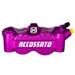 RADIAL BRAKE CALIPER ACCOSSATO PZ007 FORGED MONOBLOCK 100 MM DISTANCE WITH PISTONS IN ALUMINIUM