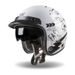 JET HELMET CASSIDA OXYGEN BADASS WHITE/ GREY/ BLACK M