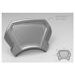 WINDSHIELD PUIG FRONTAL PLATE 3505P SREBRNA ALUMINIUM