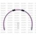 STANDARD FRONT BRAKE HOSE KIT VENHILL POWERHOSEPLUS TRI-8003FS-PU (3 CEVI V KOMPLETU) PURPLE HOSES, STAINLESS STEEL FITTINGS