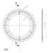 VERIŽNI SET D.I.D CHAIN - SREBRNA CHAIN 428 VX, X-RING (X, NX, QX, XS), CHK FRONT SPROCKET SUPERSPROX, CHK REAR SPROCKET SUPERSPROX ZA HUSQVARNA SMS 630 2011