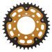 REAR SPROCKET SUPERSPROX STEALTH RST-7091:38-GLD ZLATA 38T, 520