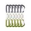 Set expresek Ocún Hawk QD Wire BIO-DYN-RING 15mm 10cm 6-pack green