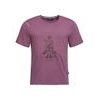 Triko Chillaz Homo Mons Ascendere dark bordeaux
