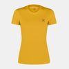 Dámské triko Montura KR Basic Logo T-shirt mustard