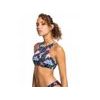 Dvoudílné plavky - horní díl Roxy Active Crop Top Floral Flow