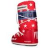 Juniorské boty Moon Boot Icon Retrobiker, 003 white stars