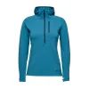 Dámská mikina Black Diamond Coefficient QZ Hoody Cerulean Blue