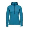 Dámská bunda Black Diamond Coefficient QZ Hoody Cerulean Blue