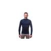 Pánské triko Sensor DR Merino Active stoják zip deep blue