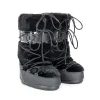 Boty Moon Boot Icon Faux Fur, 001 black