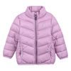 Dětská bunda Color Kids Quilted, packable, lavender mist