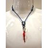 Přívěsek Sampaoli Carabiner & Eight BR-RH-RU red-blue