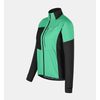 Dámská technická bunda Montura Traccia Octa maglia bright teal-shell