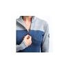 Dámské triko Sensor DR Merino Bold Zip cool blue/cool gray