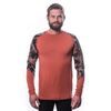 Triko Sensor DR Merino Impress terracotta/rush