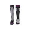 Dámské podkolenky Bridgedale Ski Easy On Merino black/light grey 035