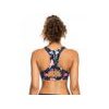 Dvoudílné plavky - horní díl Roxy Active Crop Top Floral Flow