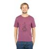 Triko Chillaz Homo Mons Ascendere dark bordeaux