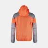 Pánská bunda Montura Vertigo Hybrid Hooded orange/mid grey