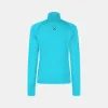 Dámská fleecová mikina Montura Fadis Grid Maglia turquoise