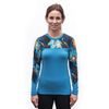 Dámské triko Sensor DR Merino Impress modrá/universe